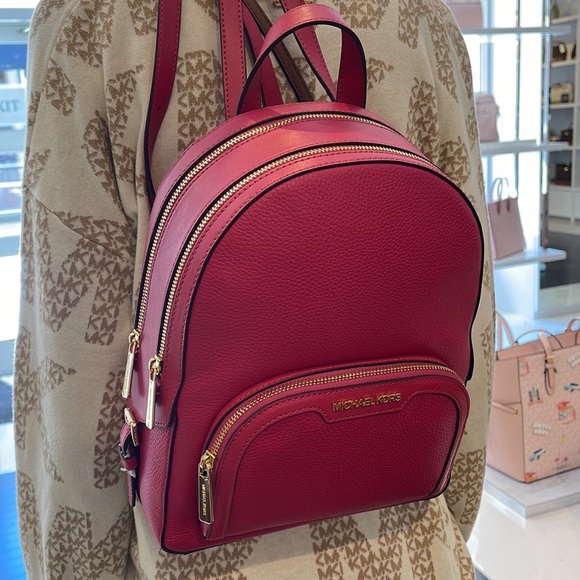 Michael Kors Bags Michael Kors Jaycee Medium Pebbled Leather
Carmine Pink - Picture 3 of 16